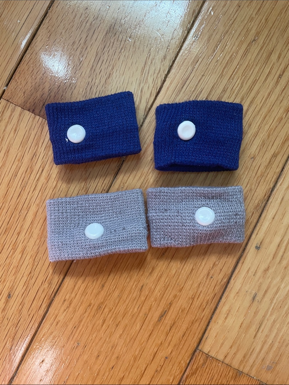 Navy and Gray motion sickness bands